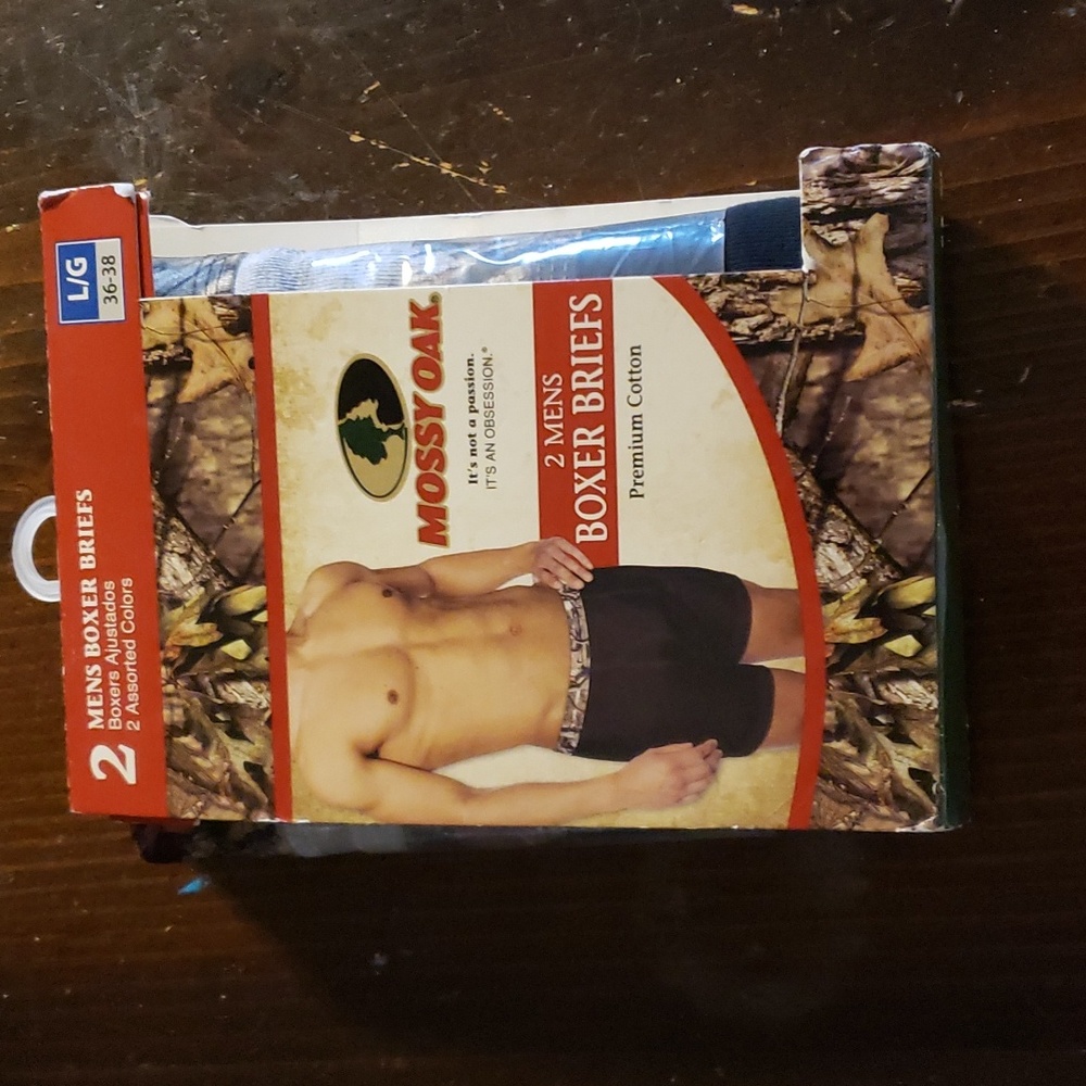 Mossy Oak Mens Underware Size L 36/38